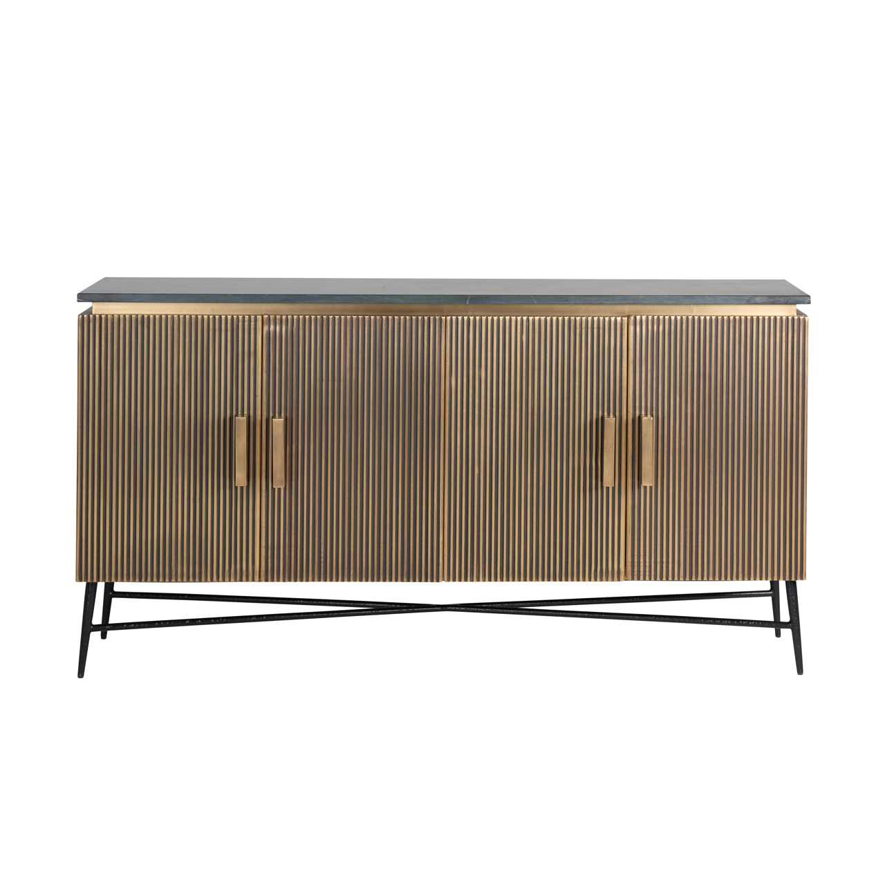 Dressoir Ironville goud - Afbeelding 4