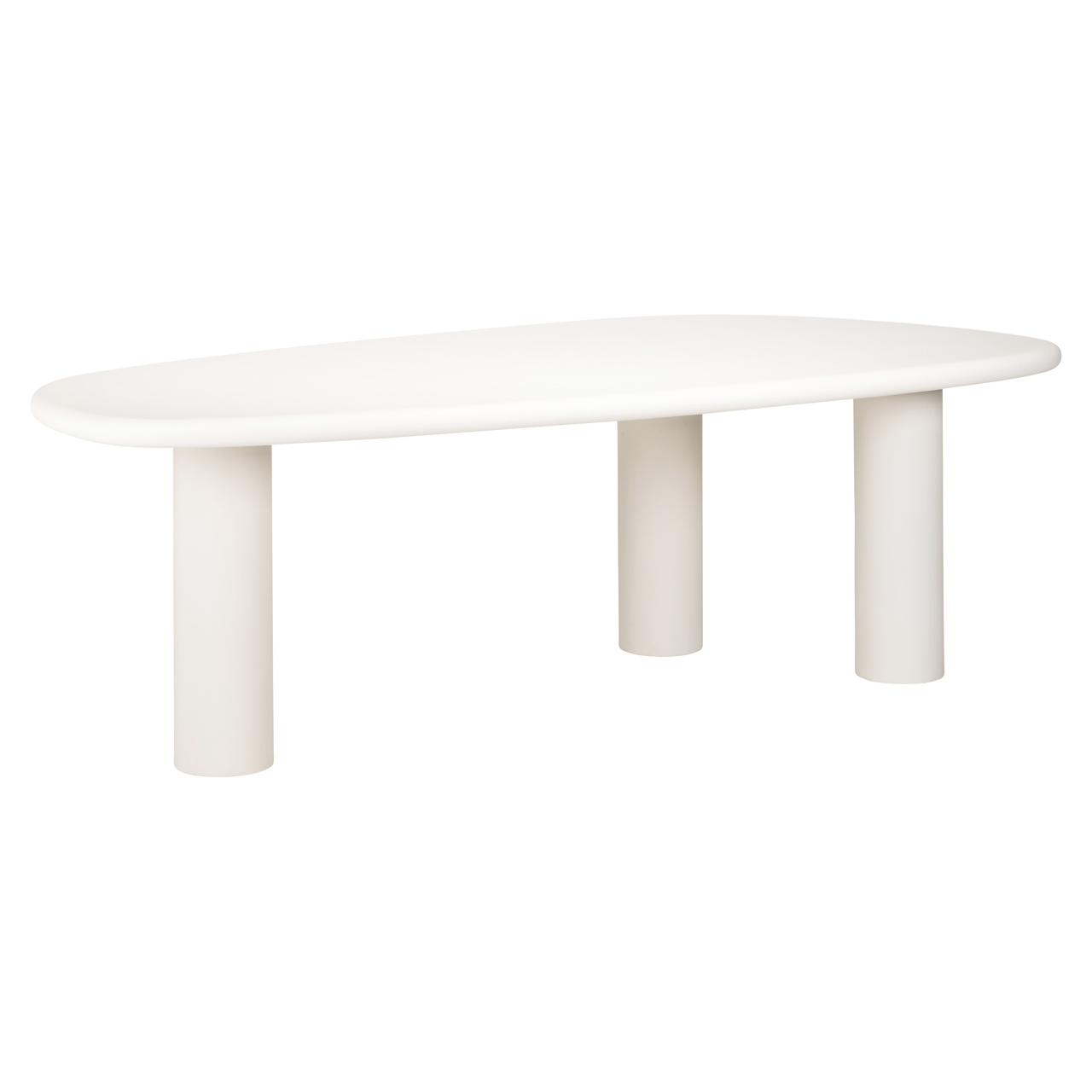 Eetkamertafel Bloomstone wit 235 cm