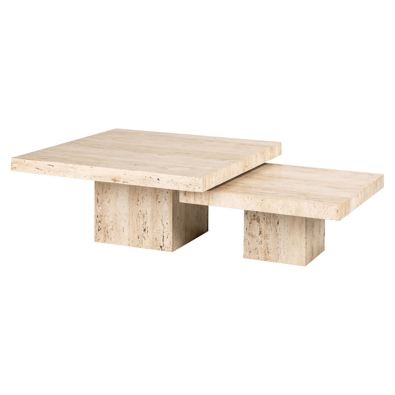 Salontafel La Cantera beige set van 2