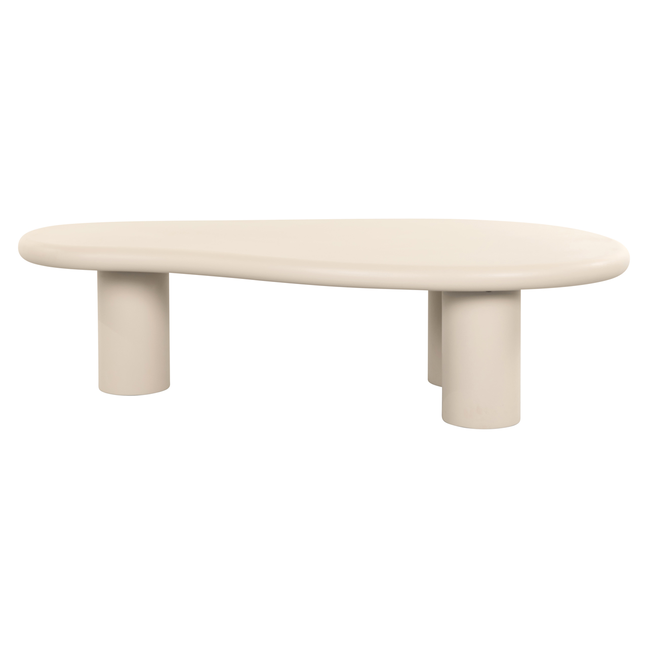 Salontafel Clayton beige 160x80 cm - Afbeelding 2