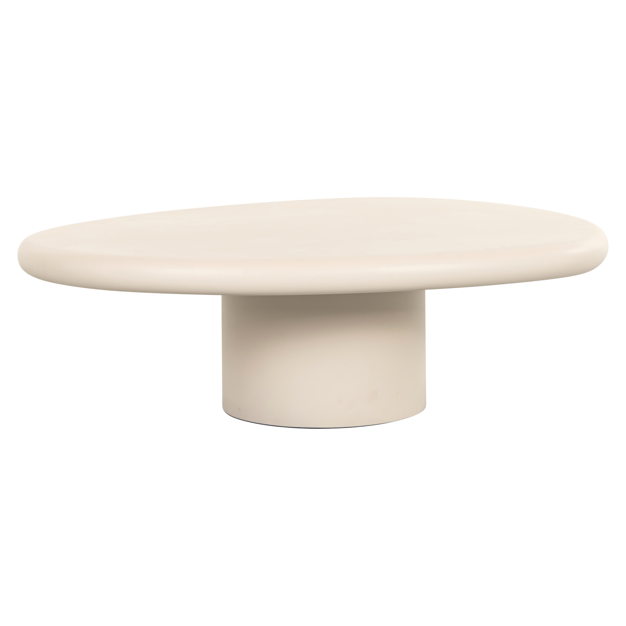 Salontafel Clayton beige 110x90 cm