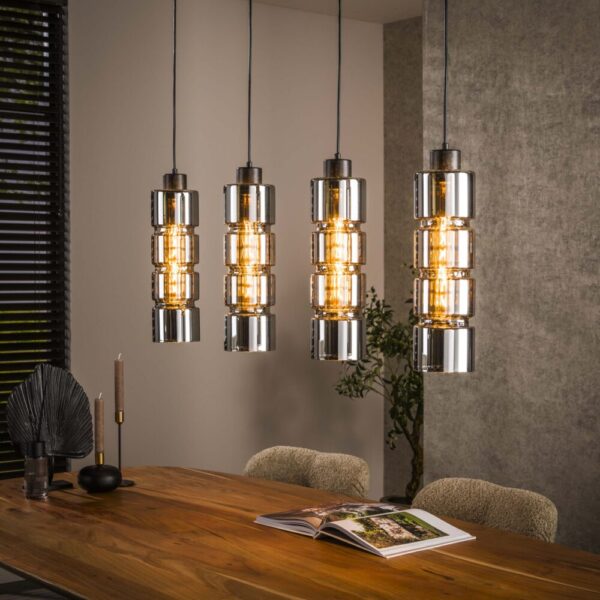 7715_77_1 Hanglamp Cylinder Glass 4L