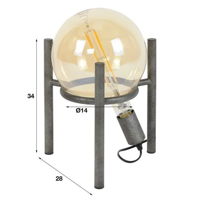 Tafellamp Saturn Ø20 lichtbron 1L - Afbeelding 8