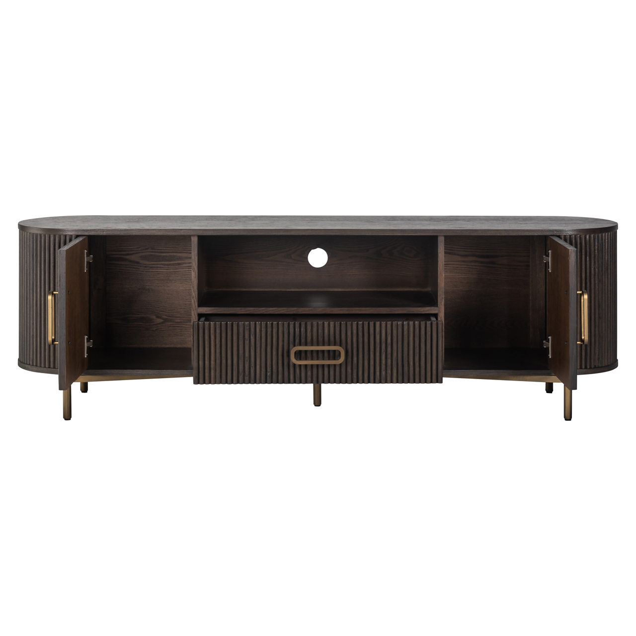 TV-meubel Luxor bruin - Afbeelding 7