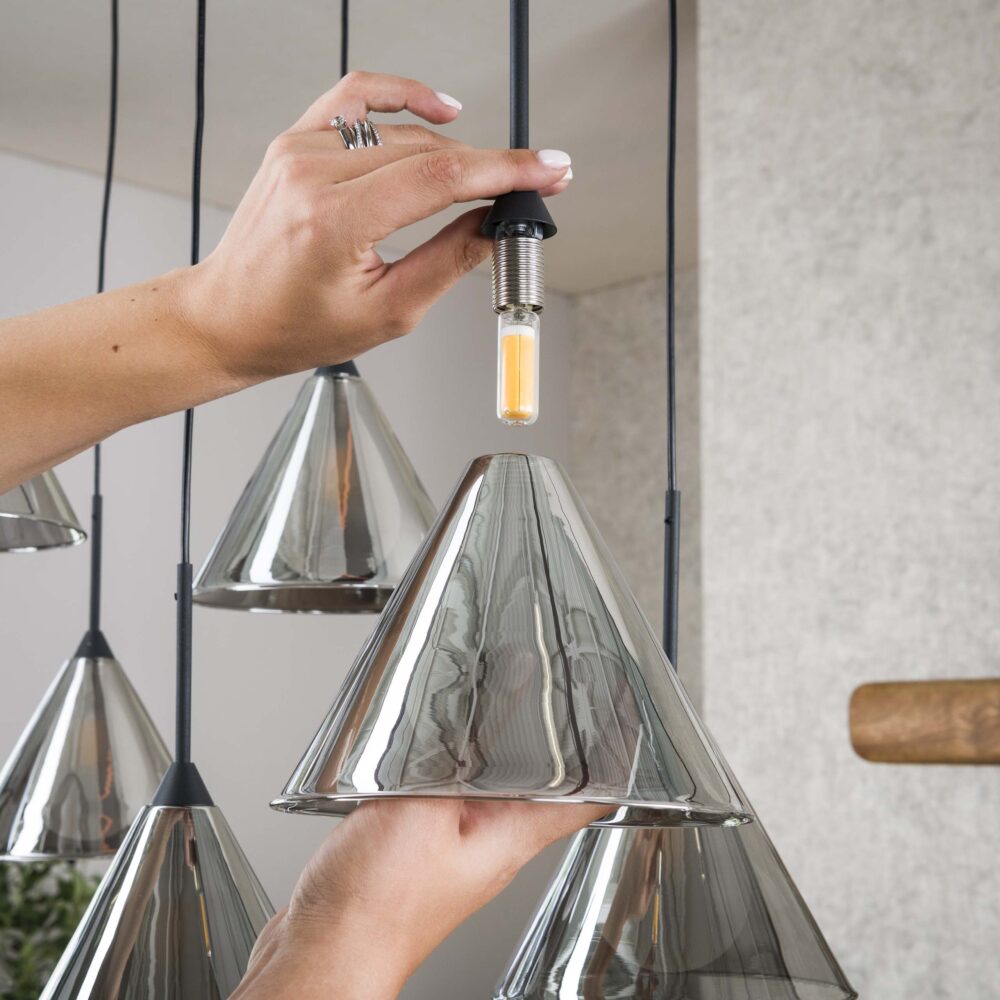 Hanglamp Conic 5+4L - Afbeelding 4