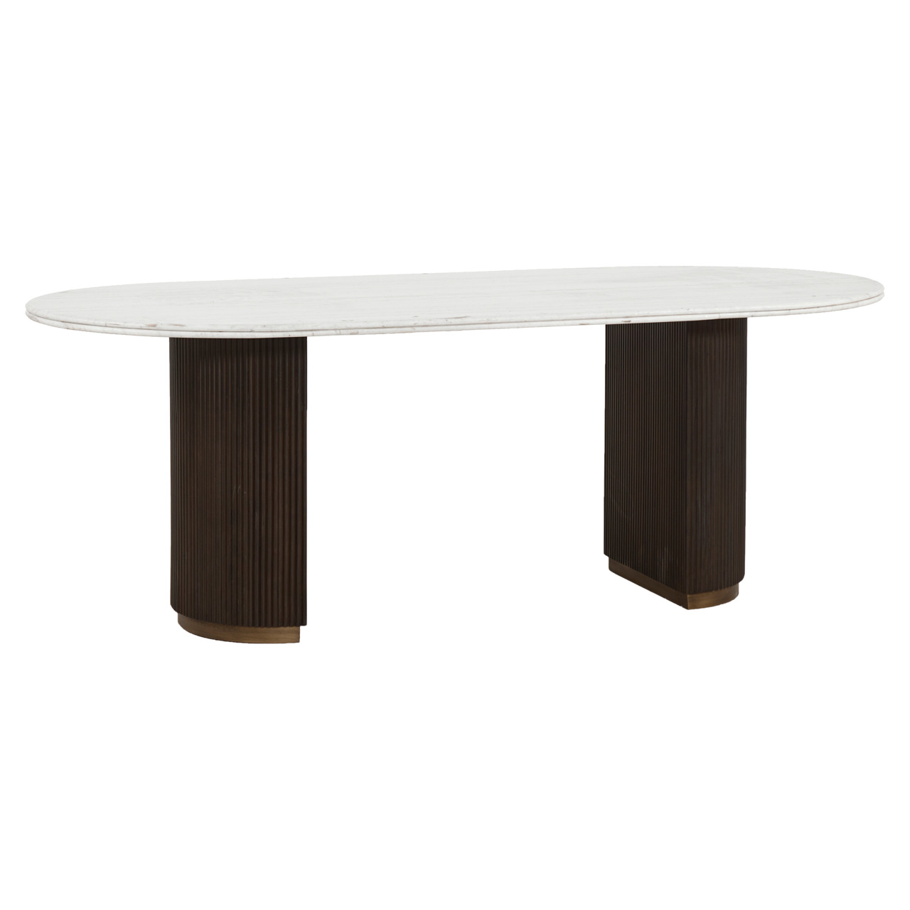 Eetkamertafel Mayfield bruin 210 cm