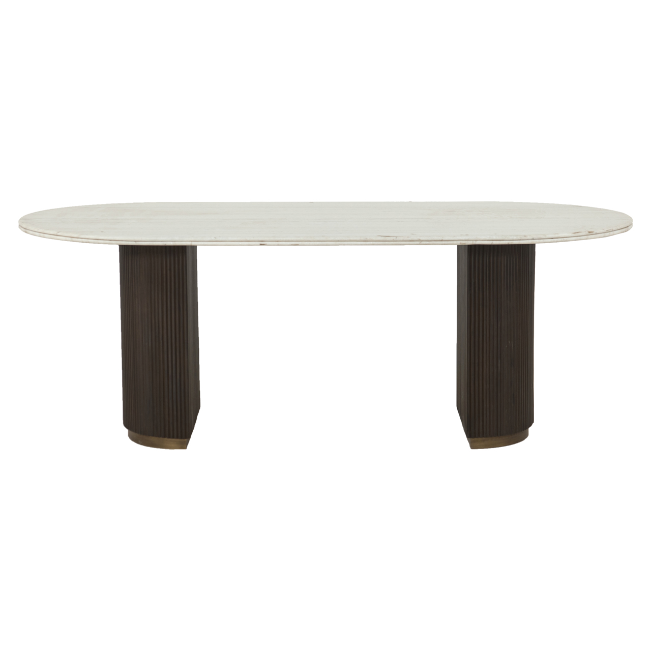 Eetkamertafel Mayfield bruin 210 cm - Afbeelding 2