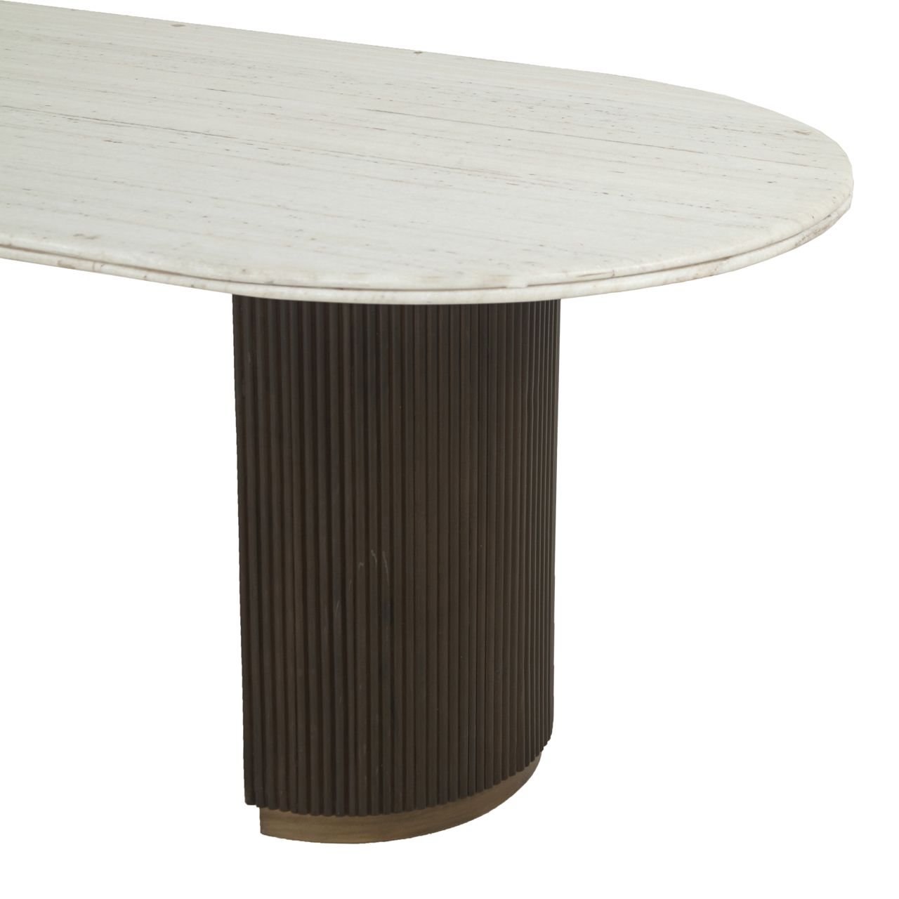 Eetkamertafel Mayfield bruin 210 cm - Afbeelding 4