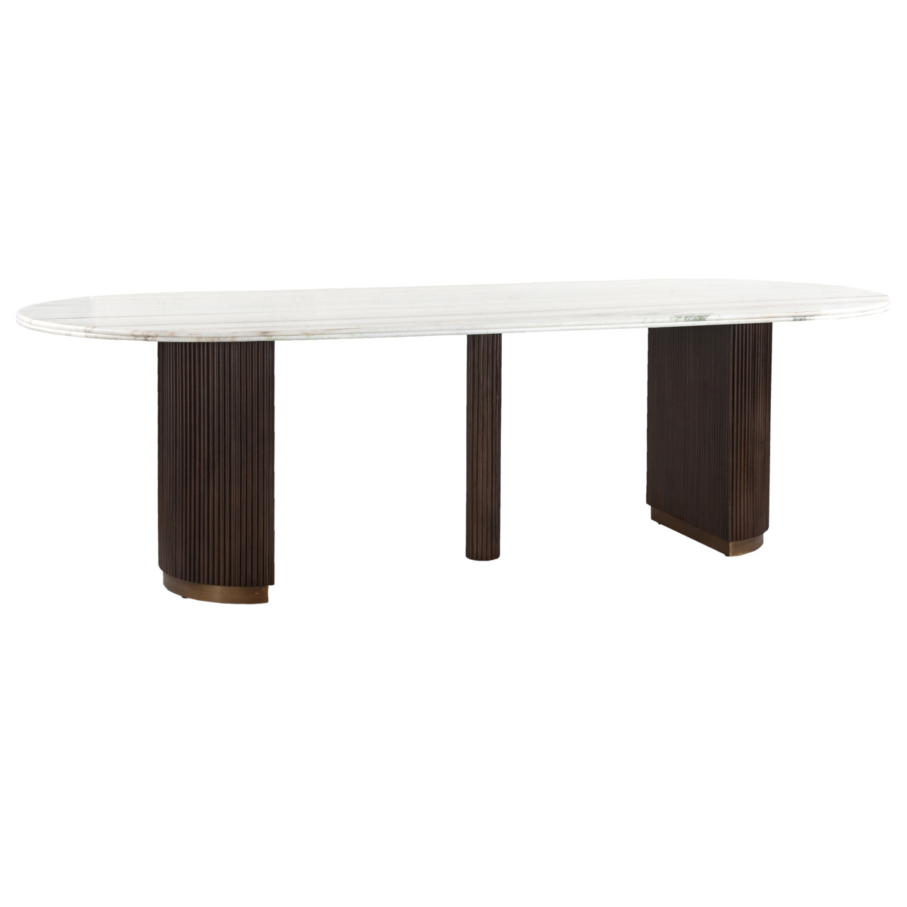 Eetkamertafel Mayfield bruin 250 cm