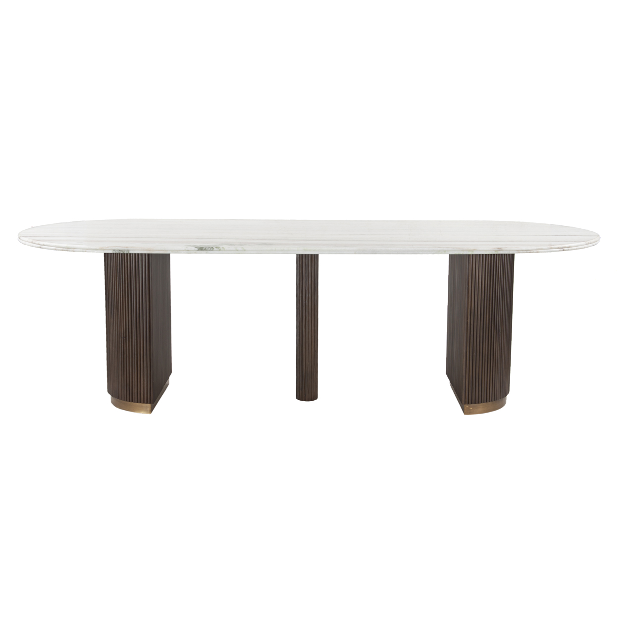 Eetkamertafel Mayfield bruin 250 cm - Afbeelding 2