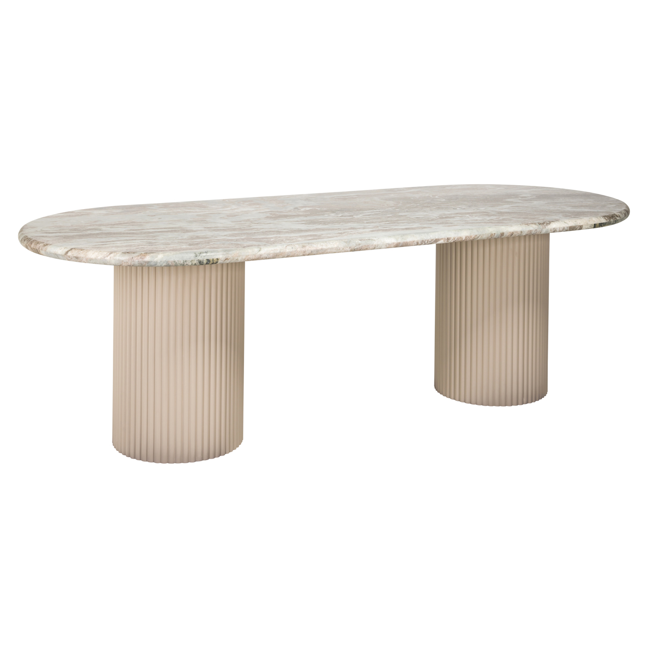 Eetkamertafel Coronel Blush beige 240 cm