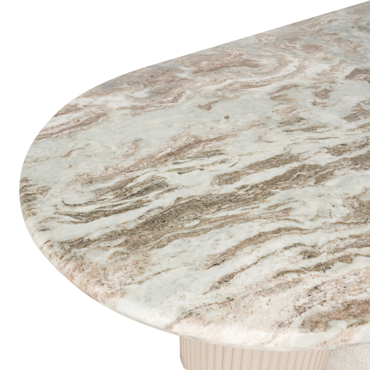 Eetkamertafel Coronel Blush beige 240 cm - Afbeelding 4