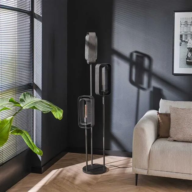 Vloerlamp Mesh Rotate 3L - Afbeelding 6