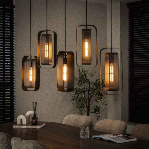7844_77_1 Hanglamp Mesh Rotate 5L