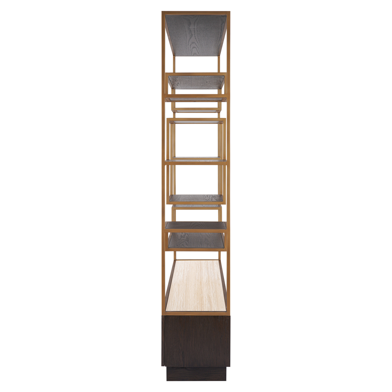 Wandkast Claremont bruin - Afbeelding 2