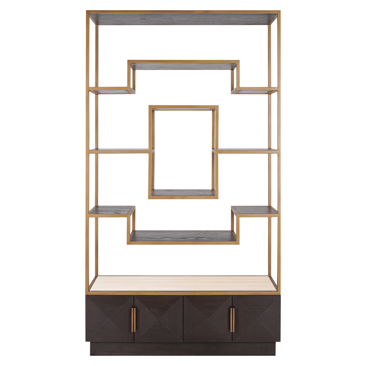Wandkast Claremont bruin - Afbeelding 4