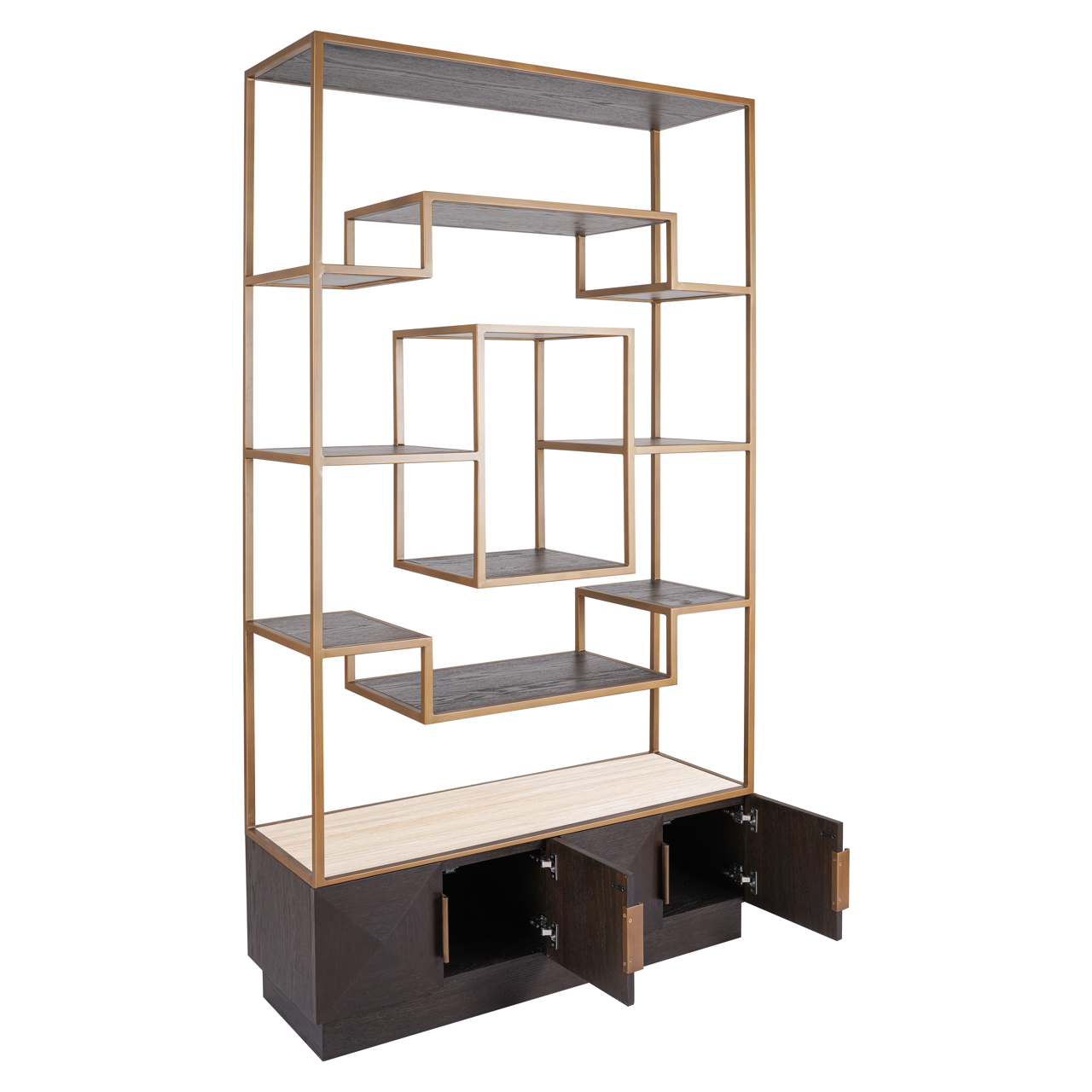 Wandkast Claremont bruin - Afbeelding 5