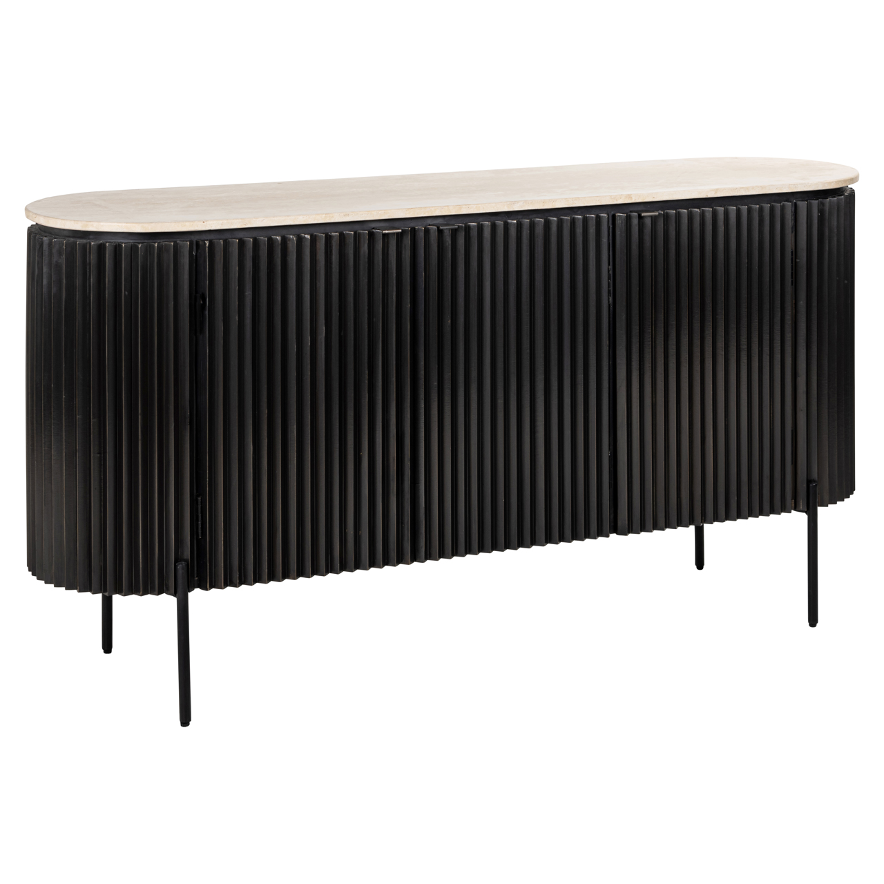 Dressoir Hampton donkerbruin