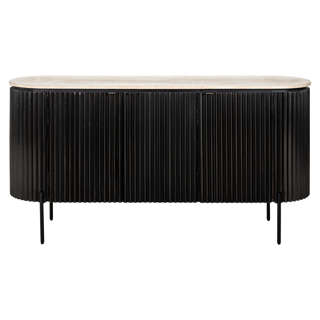 Dressoir Hampton donkerbruin - Afbeelding 3