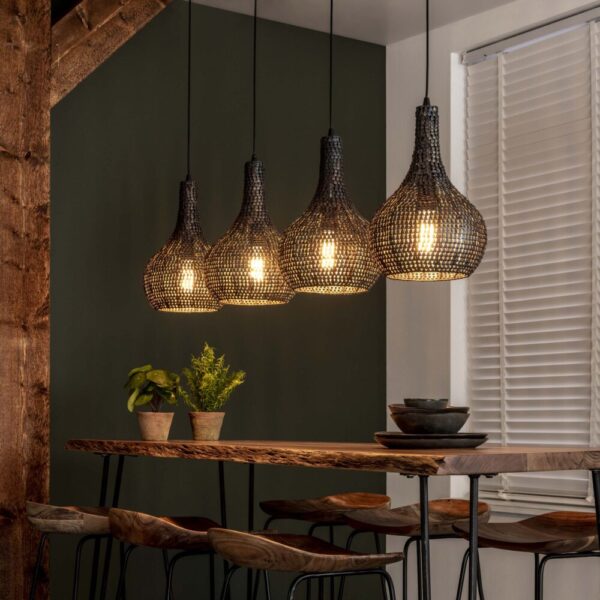 8104_56_1 Hanglamp Armor Cone 4L