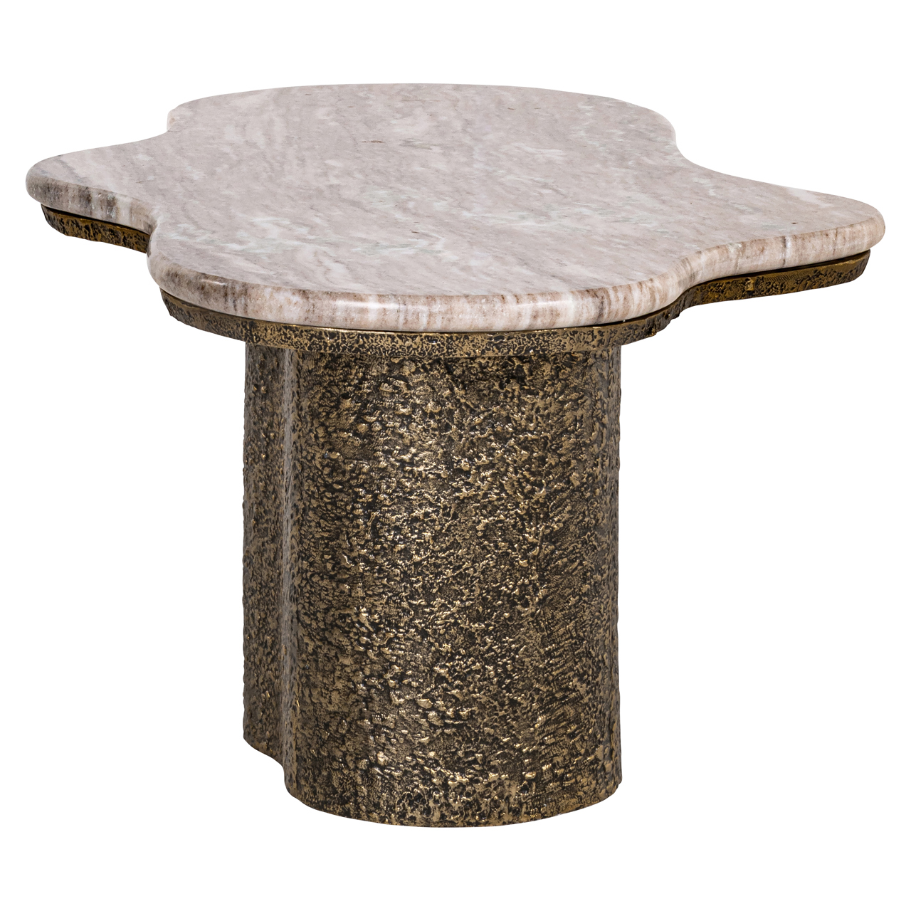 Salontafel Abandos antiek messing - Afbeelding 3