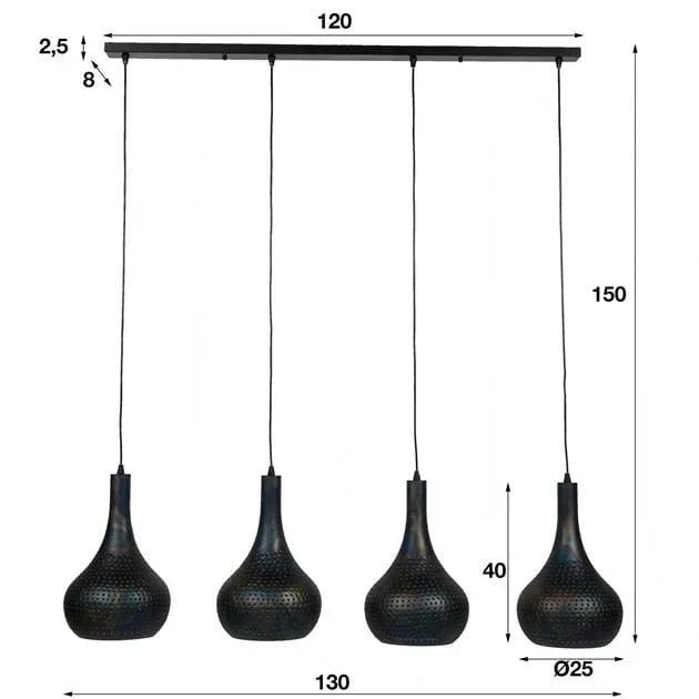 Hanglamp Punch Cone 4L - Afbeelding 5