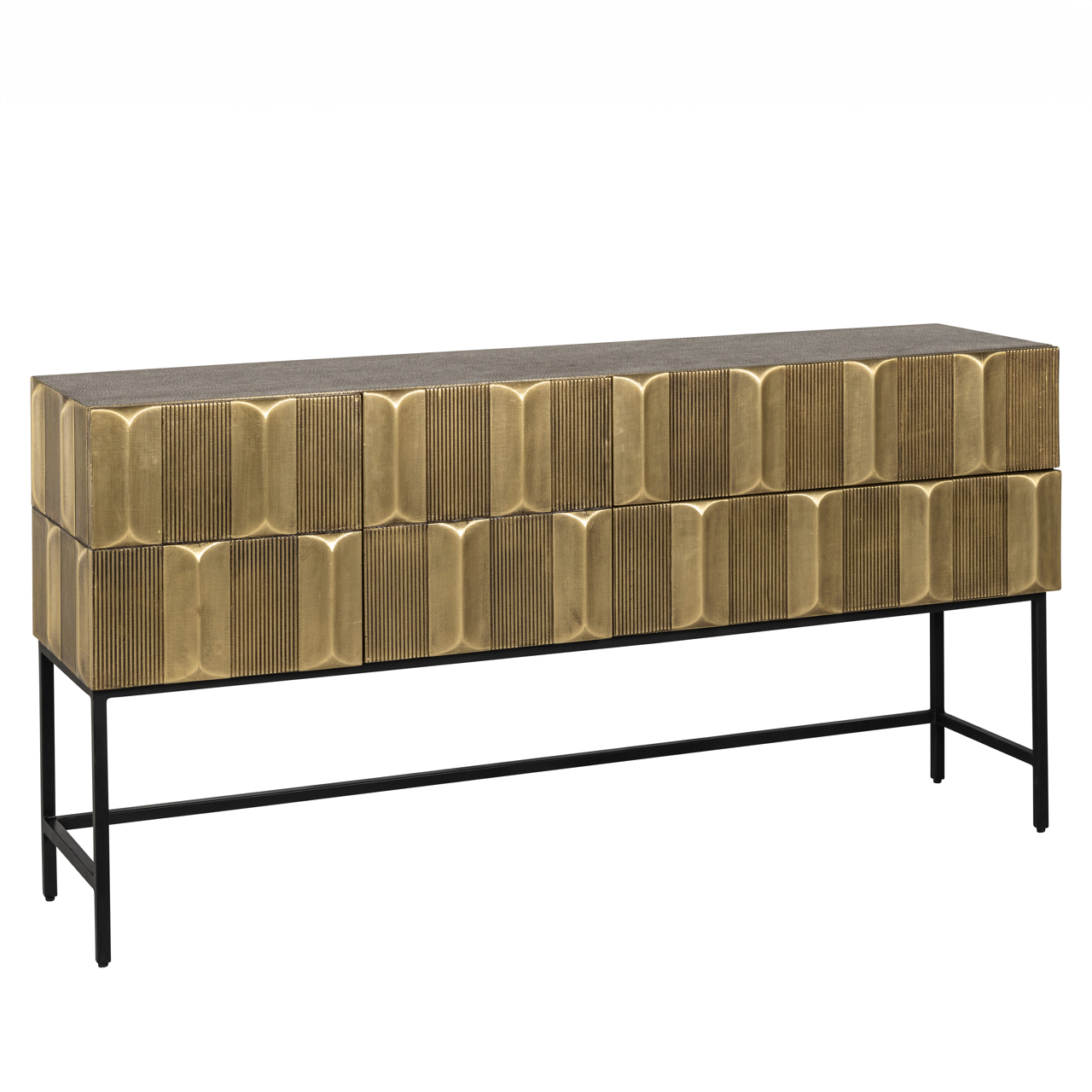 Dressoir Jaxx black/gold