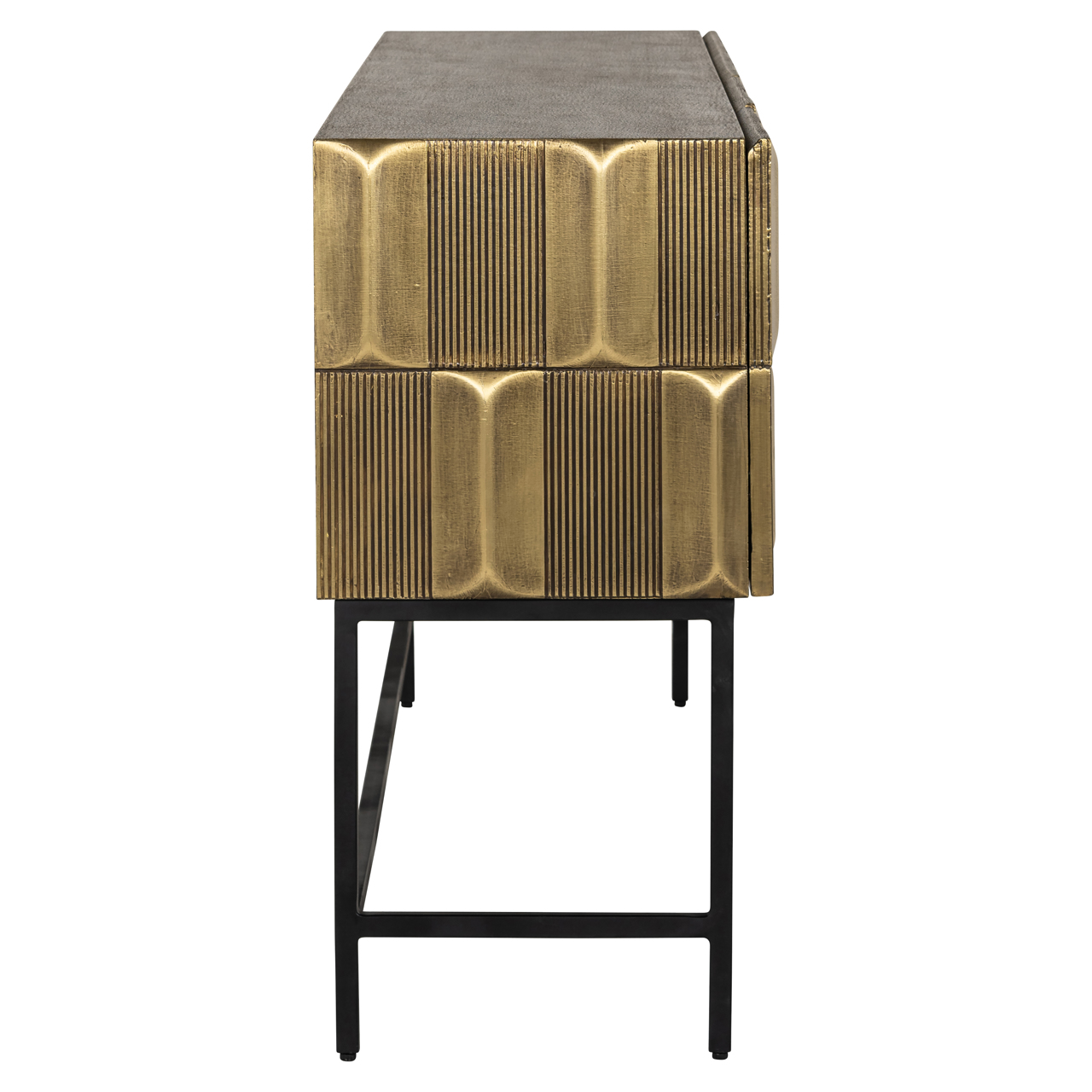 Dressoir Jaxx black/gold - Afbeelding 2