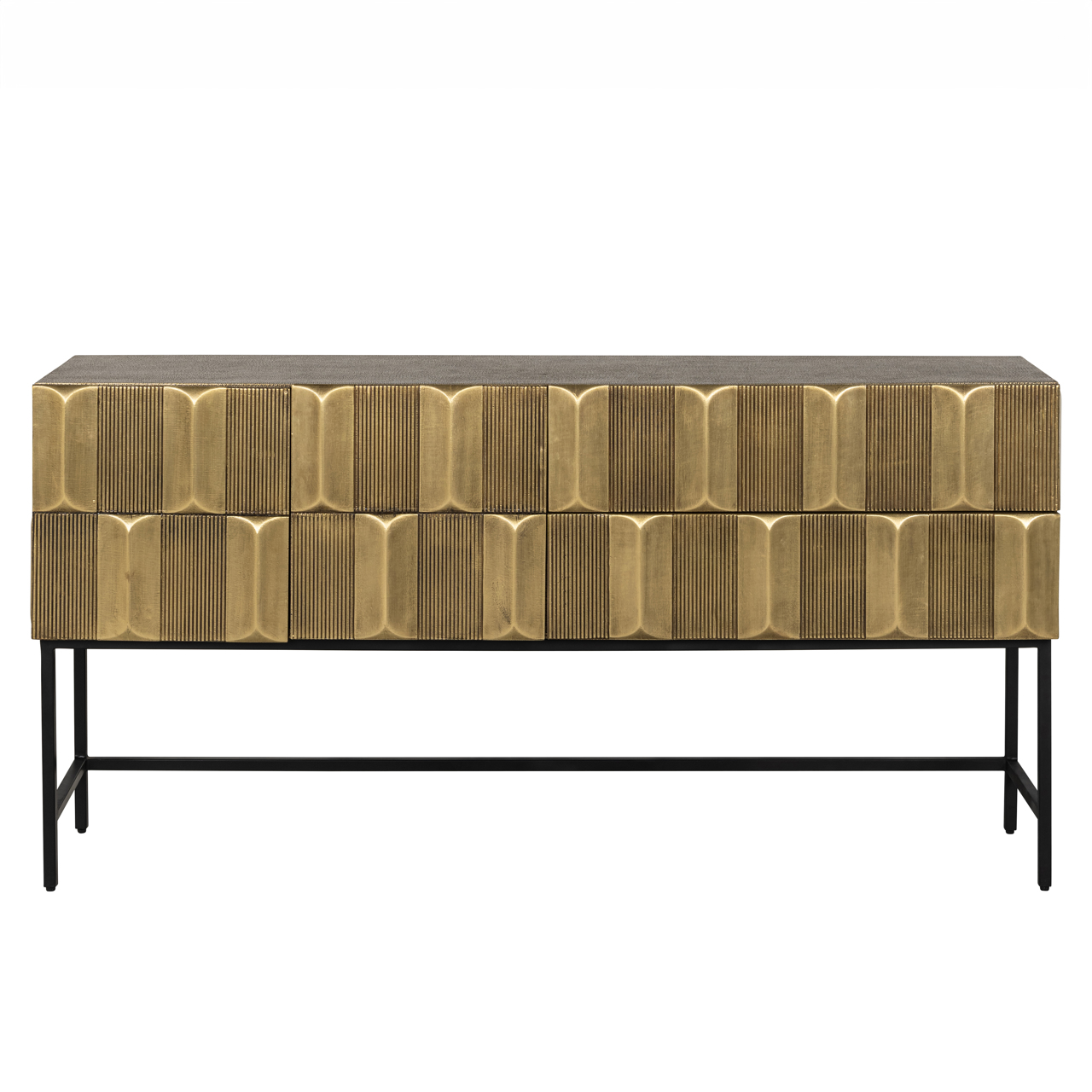 Dressoir Jaxx black/gold - Afbeelding 3