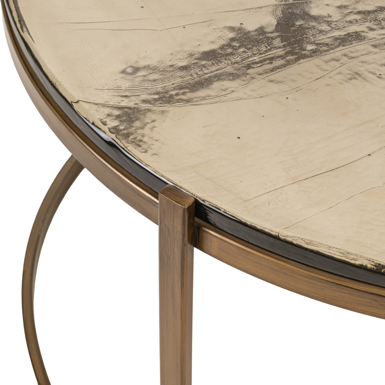 Salontafel Cleo goud set van 2 - Afbeelding 4