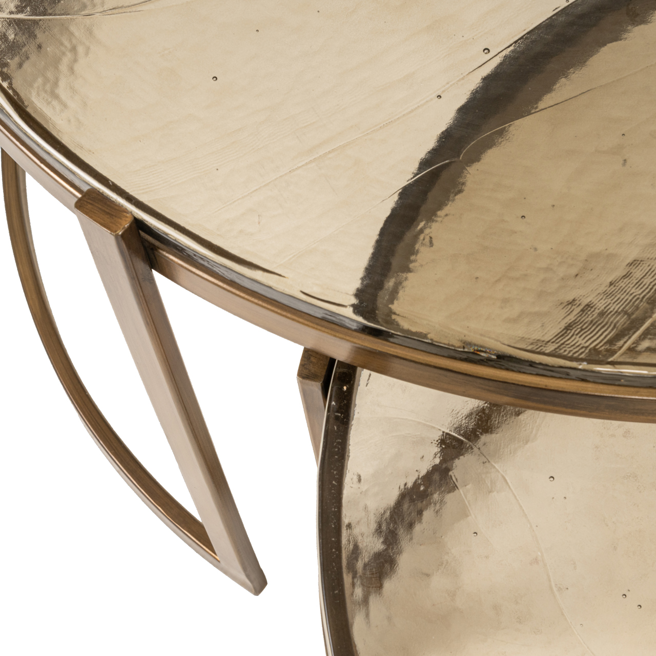 Salontafel Cleo goud set van 2 - Afbeelding 6