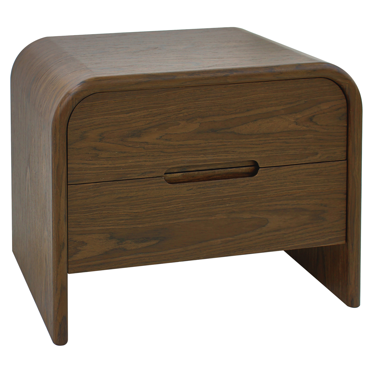 Nachtkastje Bedford 2-drawers bruin