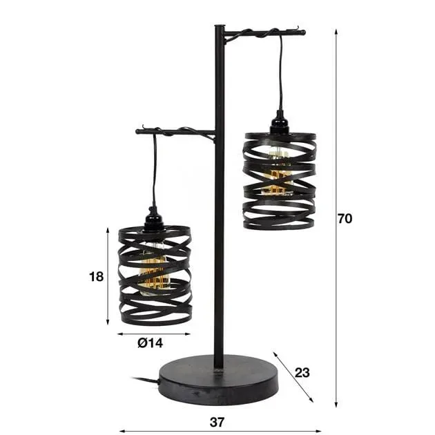 Tafellamp Spindle 2L - Afbeelding 3