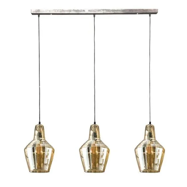Hanglamp Glass Cone 3L - Afbeelding 4