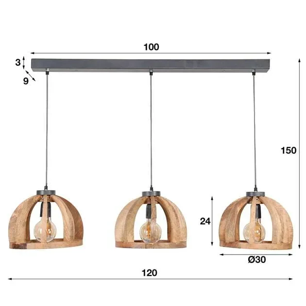 Hanglamp Orba 3L - Afbeelding 4