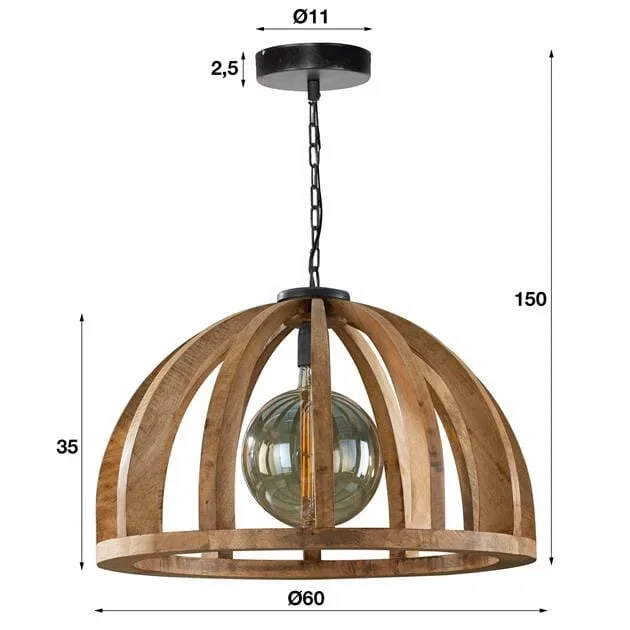 Hanglamp Orba 1L Ø60 - Afbeelding 12