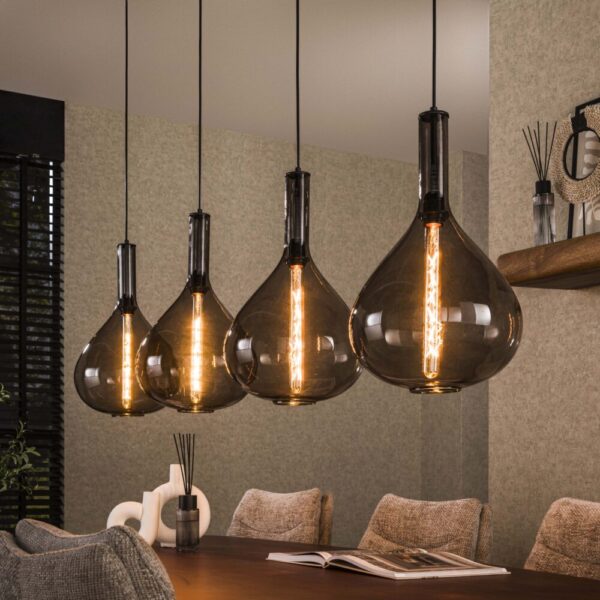 8386_77_1 Hanglamp Smoke Drop 4L
