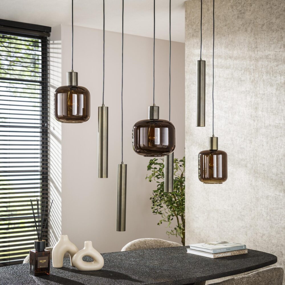 Hanglamp Bronza 4+3L - Afbeelding 2