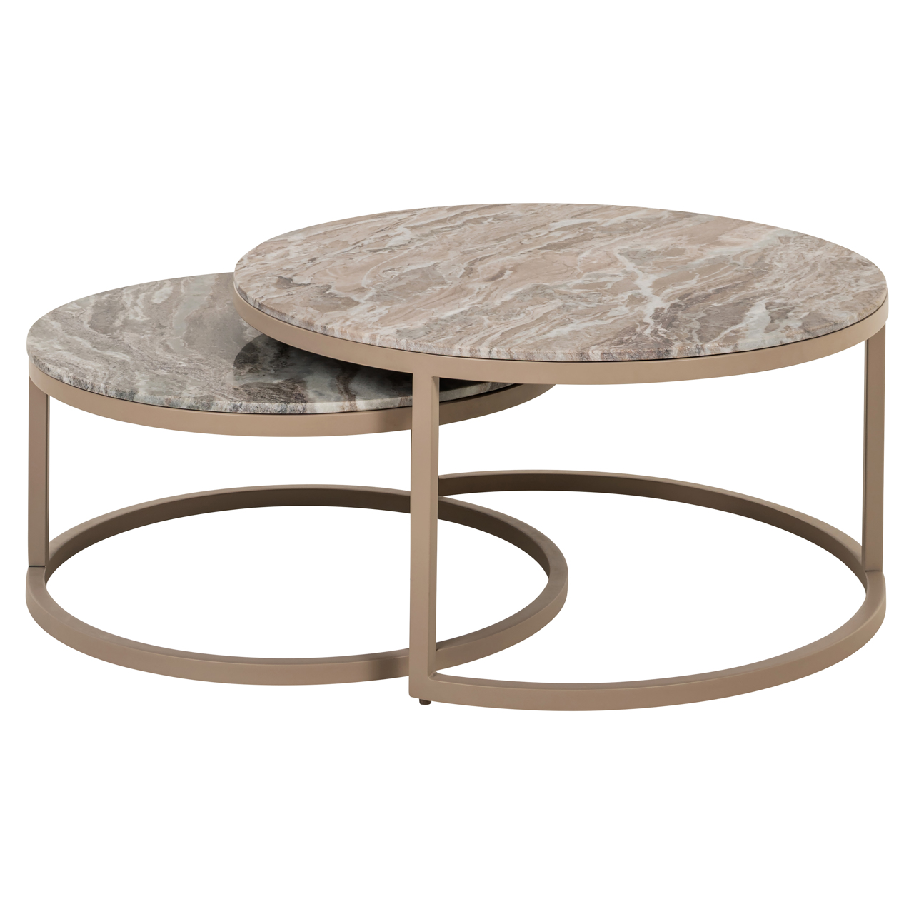 Salontafel Fairfax clay set van 2 - Afbeelding 2
