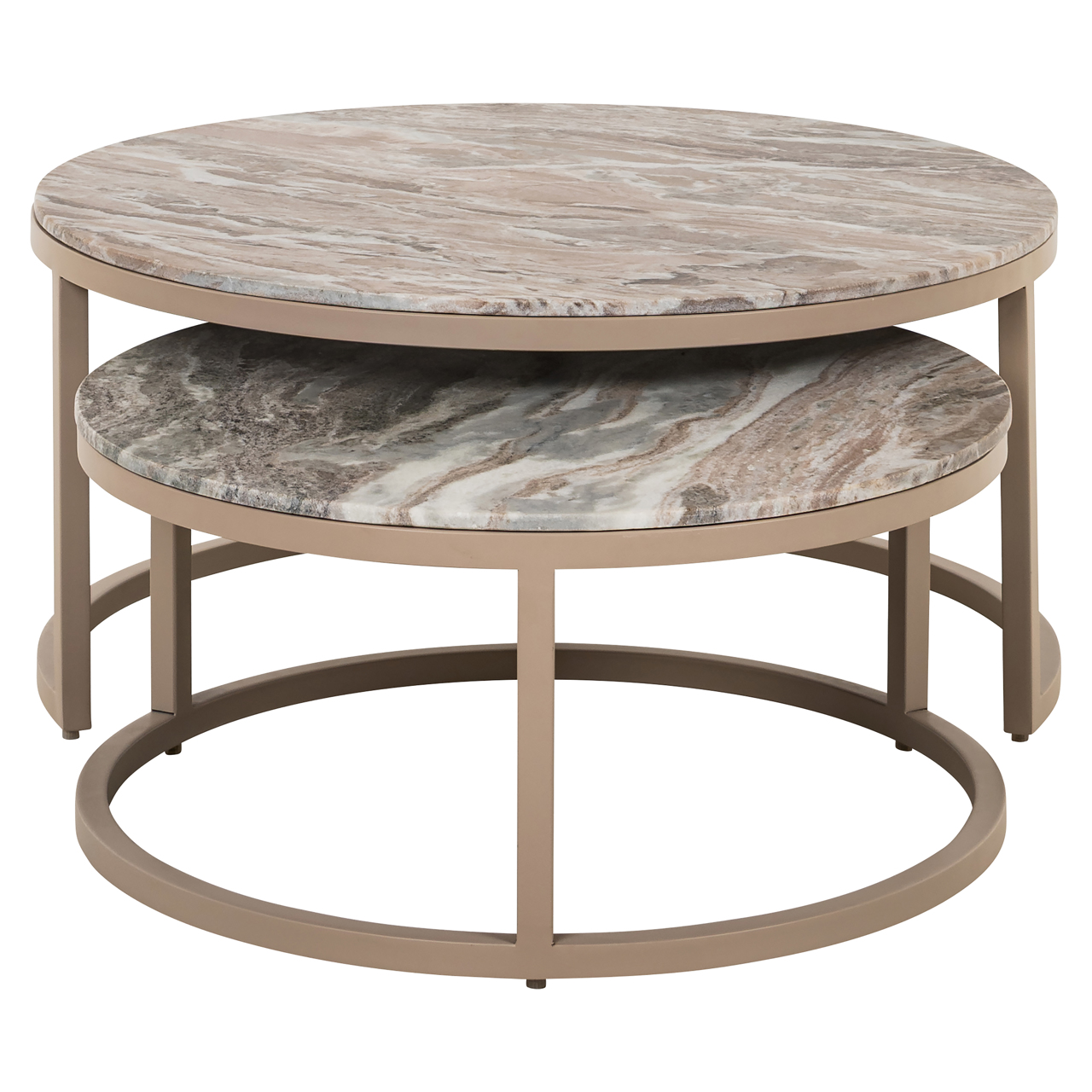 Salontafel Fairfax clay set van 2 - Afbeelding 3