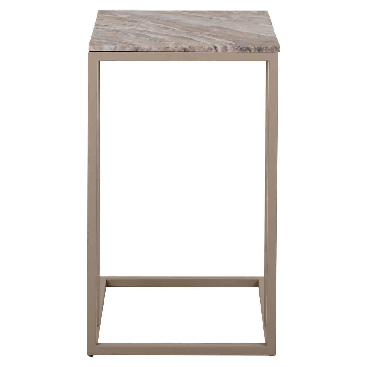 Bankbijzettafel Fairfax clay - Afbeelding 2