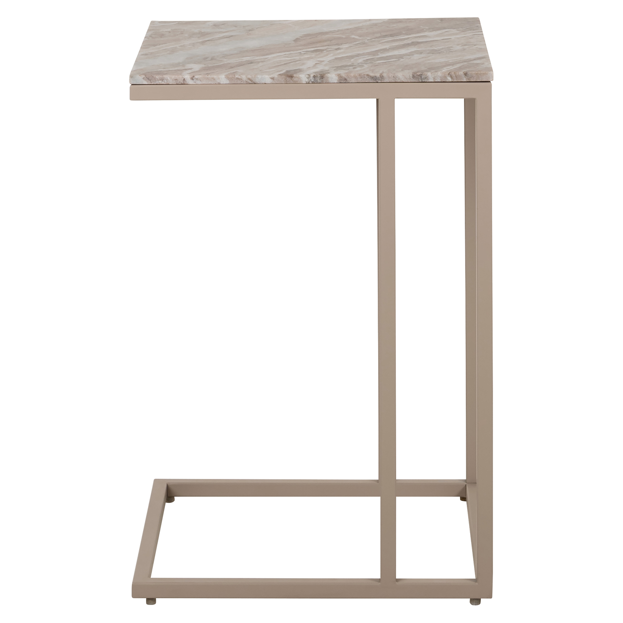 Bankbijzettafel Fairfax clay - Afbeelding 3