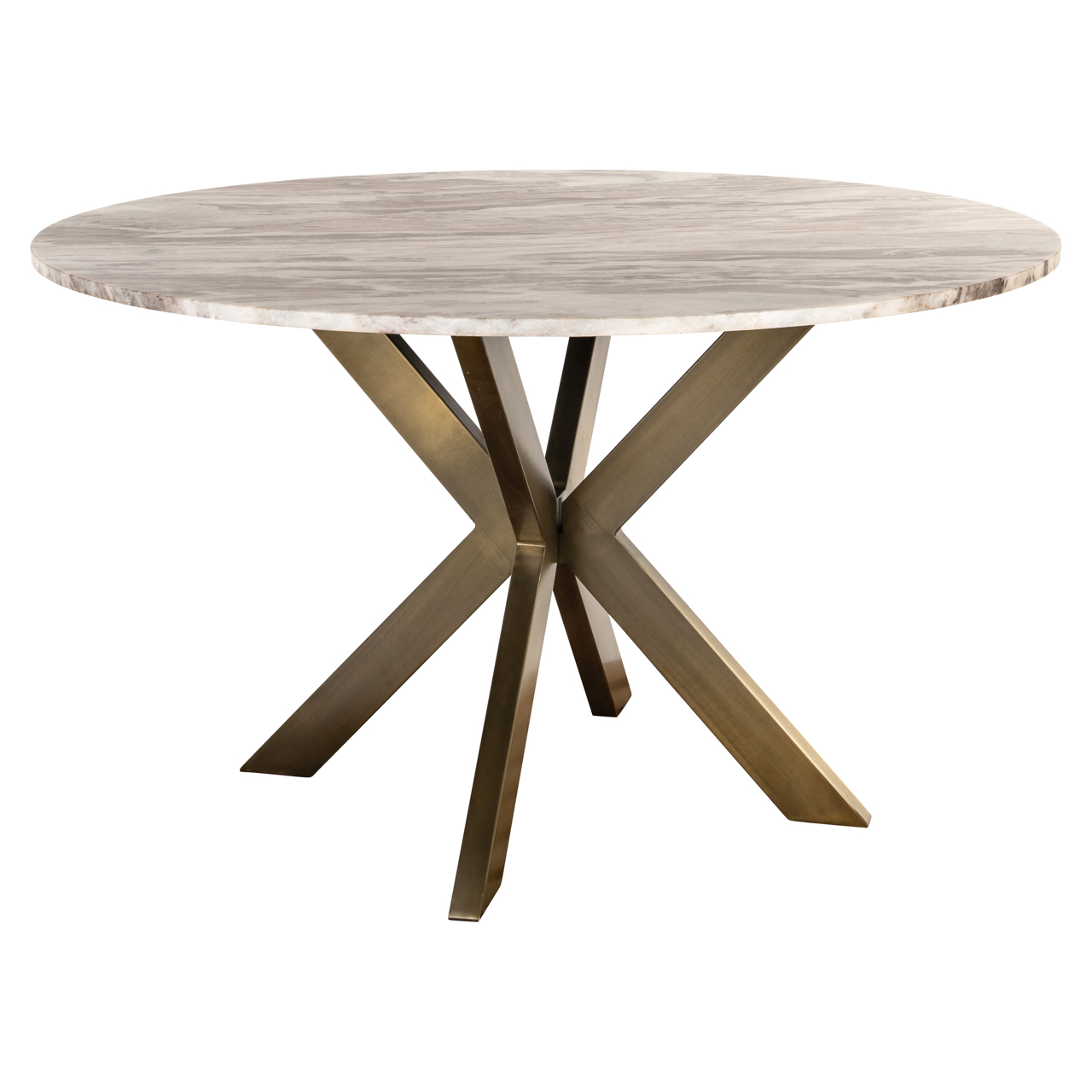Eetkamertafel Bottega Blush beige Ø140 cm
