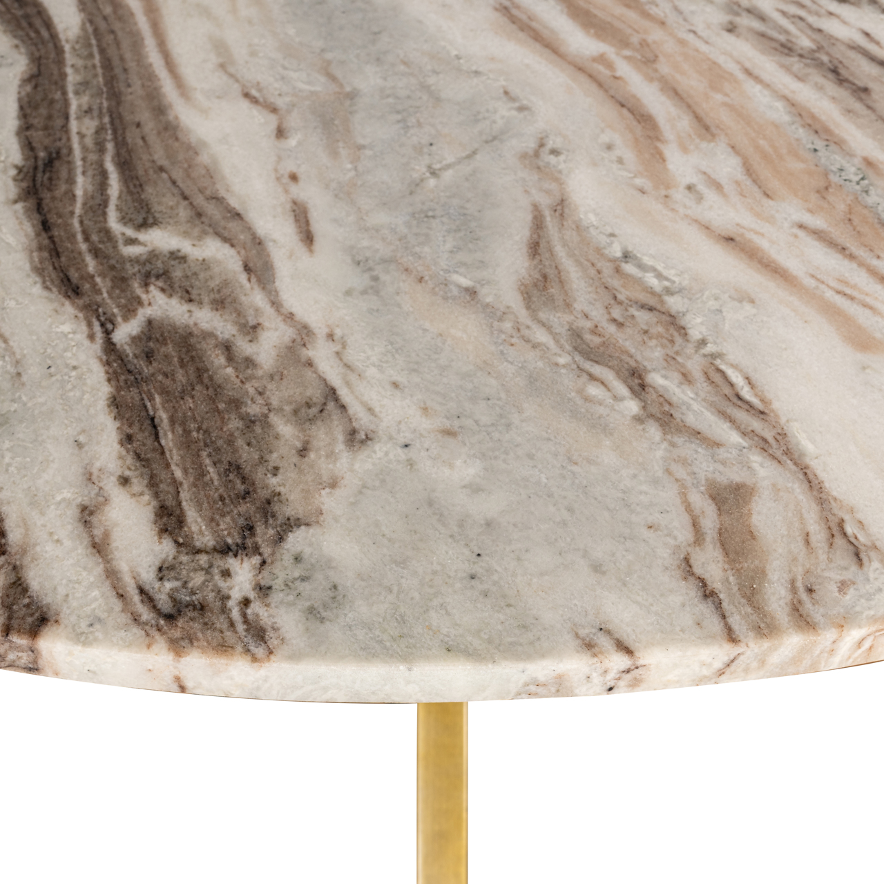 Eetkamertafel Bottega Blush beige Ø140 cm - Afbeelding 5
