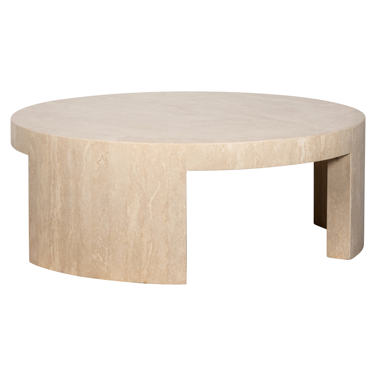 Salontafel Alexander Jones Biltmore rond beige