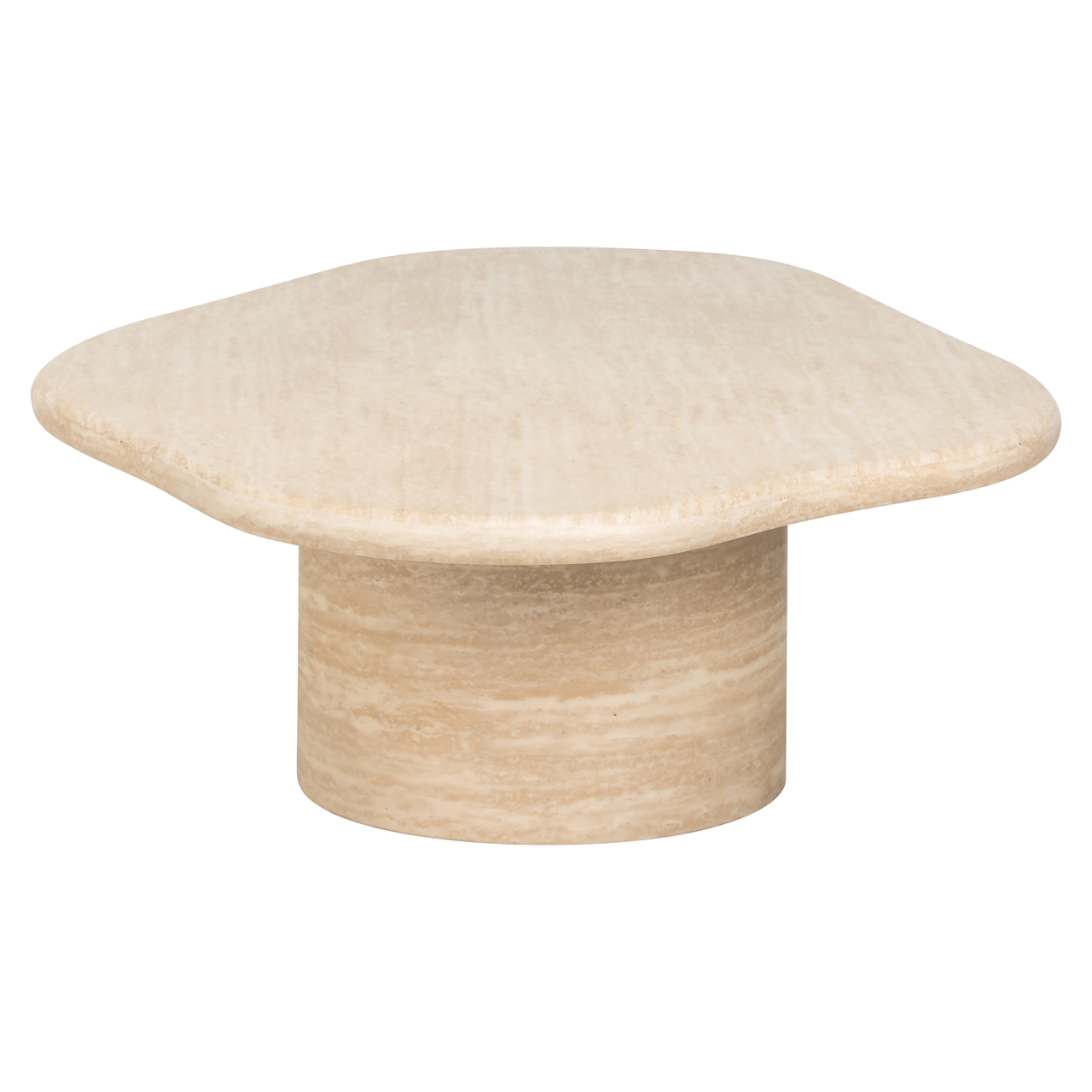 Salontafel Fictus beige 130 cm - Afbeelding 3