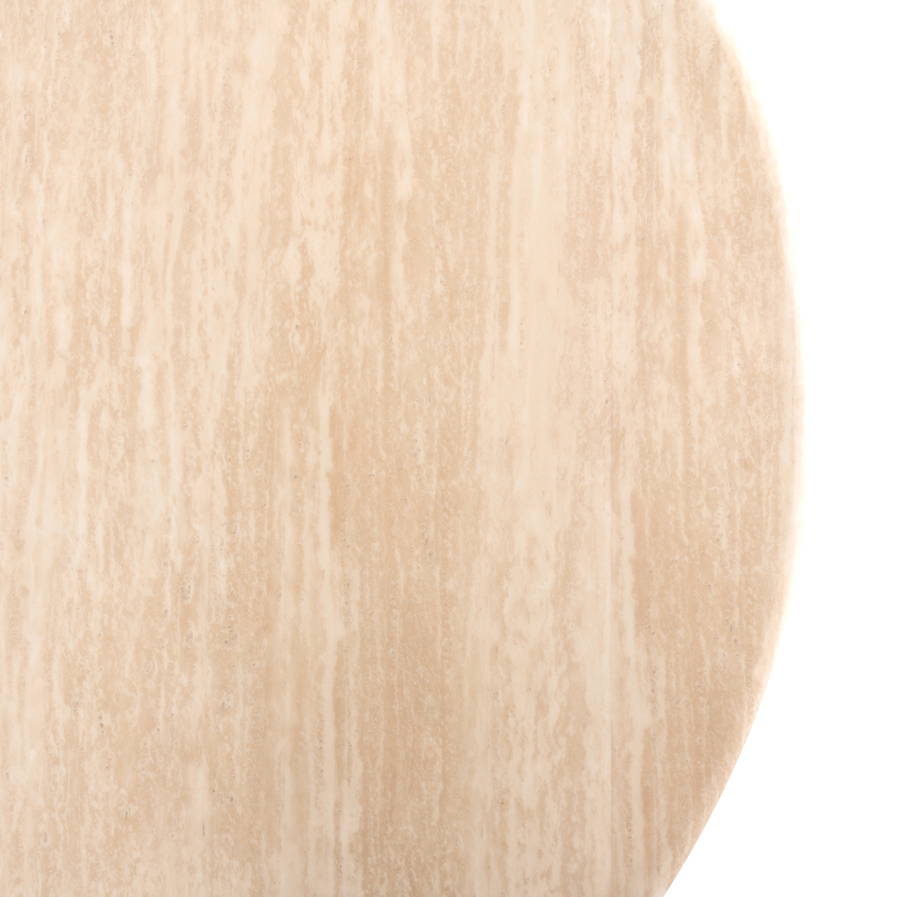Eetkamertafel Fictus beige Ø140 cm - Afbeelding 4