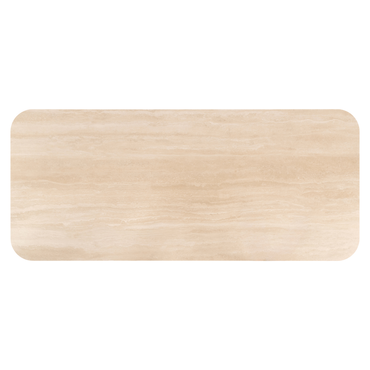Eetkamertafel Nando bruin 230 cm - Afbeelding 4
