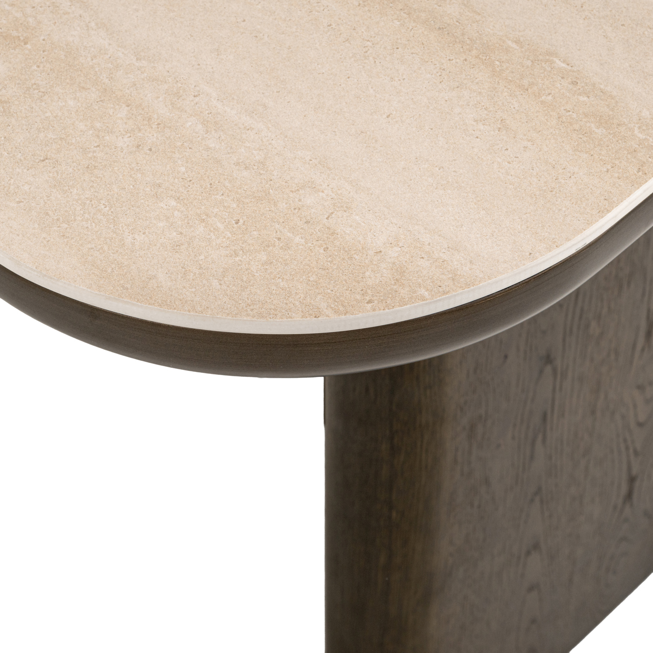 Eetkamertafel Nando bruin 230 cm - Afbeelding 6