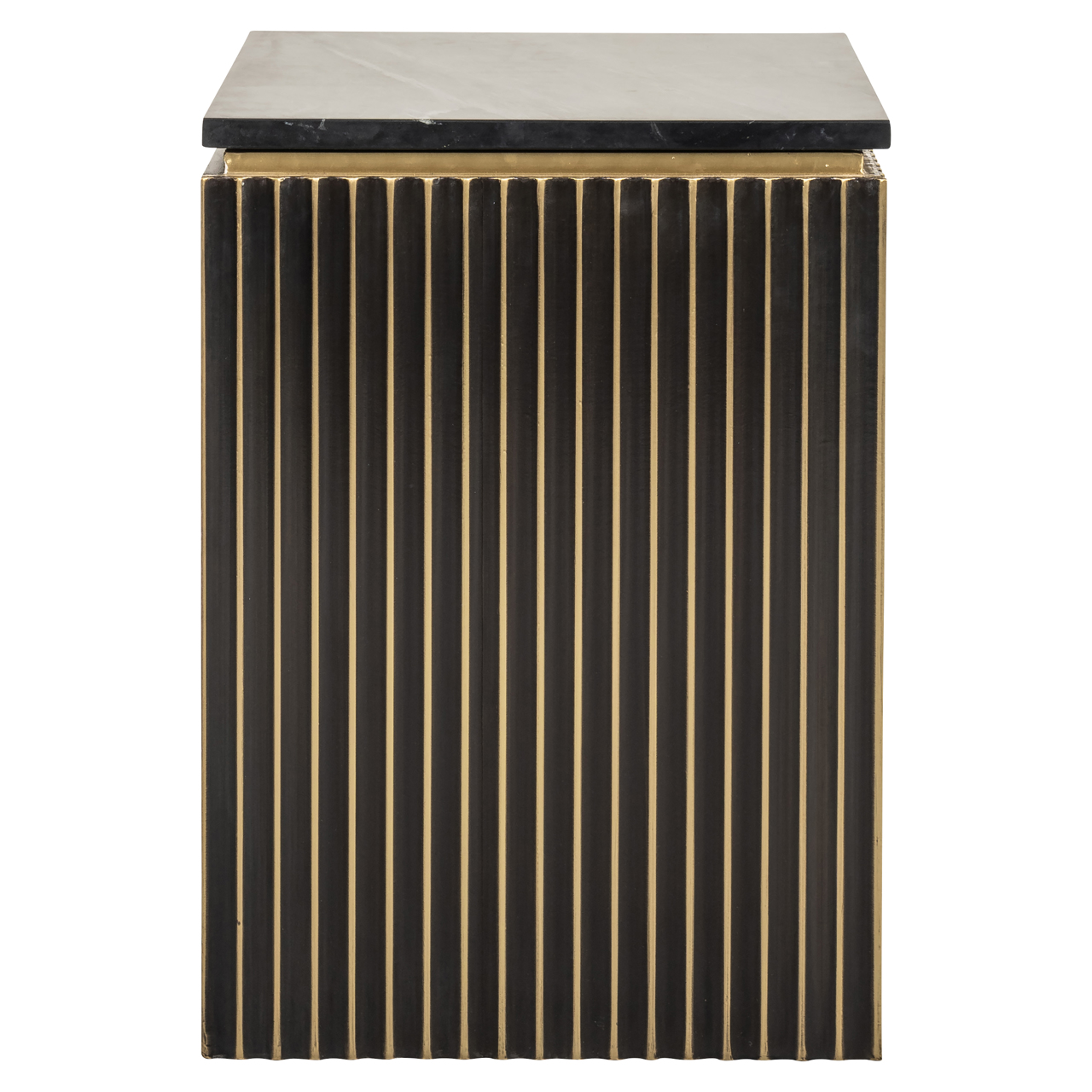 Nachtkastje Les Arcs brushed gold - Afbeelding 2